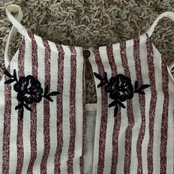 Entro Pink and Blue Summer Dress - Picture 3 of 4